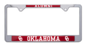 University of Oklahoma Alumni 2026 License Plate Frame