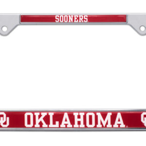 University of Oklahoma Sooners 2026 License Plate Frame
