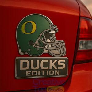 Oregon Ducks Car Name Badge Emblem