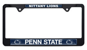Penn State Nittany Lions Black 2026 License Plate Frame