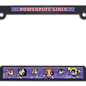 Powerpuff Girls Open Corners 2026 License Plate Frame