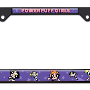 Powerpuff Girls Black 2026 License Plate Frame