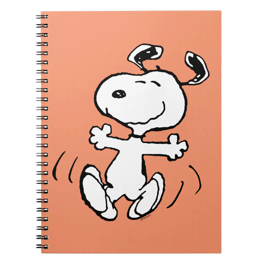 Peanuts A Snoopy Happy Dance Notebook 1 Peanuts A Snoopy Happy Dance Notebook