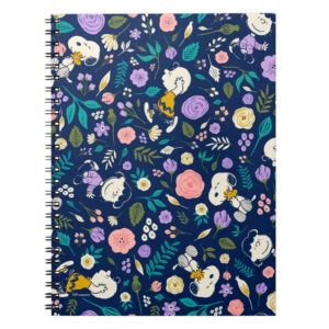 Peanuts In Bloom Pattern Notebook