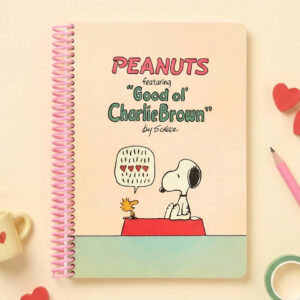Peanuts Snoopy Beige Back to School 2026 Notebook