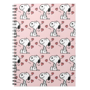 Peanuts Snoopy Hearts Notebook