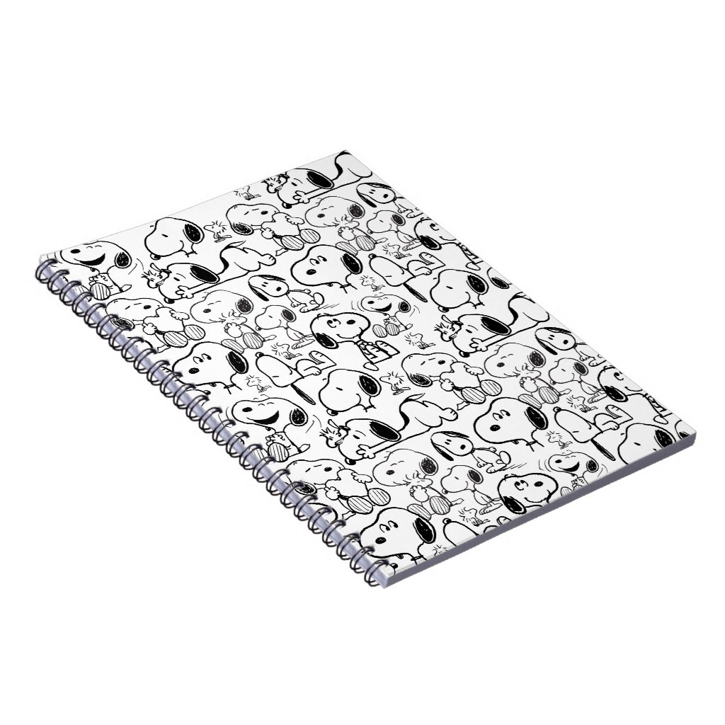 Peanuts Snoopy Smile Giggle Laugh Pattern Notebook 3 Peanuts Snoopy Smile Giggle Laugh Pattern Notebook