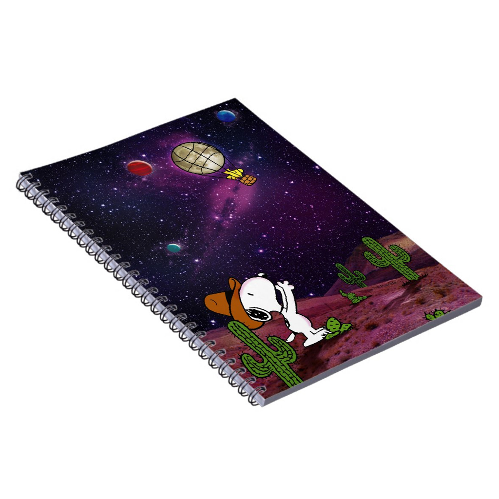 Peanuts Snoopy & Woodstock Cowboy Notebook 2 Peanuts Snoopy & Woodstock Cowboy Notebook