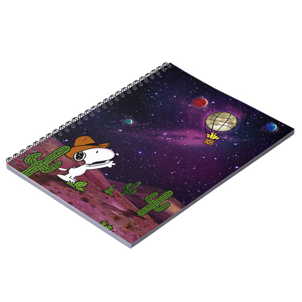 Peanuts Snoopy & Woodstock Cowboy Notebook 3 Peanuts Snoopy & Woodstock Cowboy Notebook