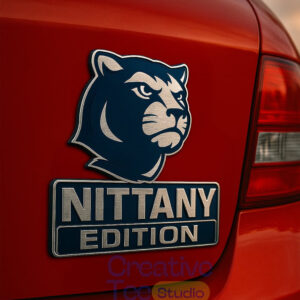 Penn State Nittany Lions Car Name Badge Emblem