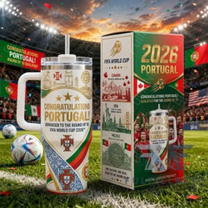 Portugal Global Soccer Event 2026 Round of 16 Qualification Tumbler