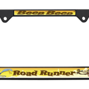 Road Runner Black 2026 License Plate Frame