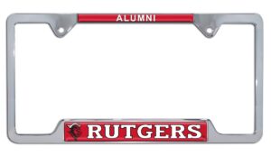 Rutgers Alumni 2026 License Plate Frame