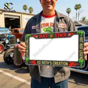 Rat Fink 2026 License Plate Frame
