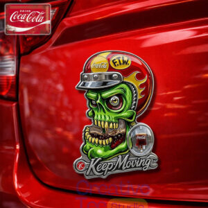 Rat Fink x Coca-Cola Name Badge Emblem Version 1
