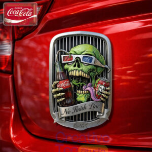 Rat Fink x Coca-Cola Name Badge Emblem Version 3
