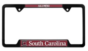 University of South Carolina Gamecocks Alumni Black 2026 License Plate Frame