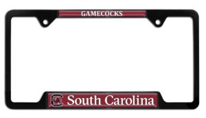 University of South Carolina Gamecocks Black 2026 License Plate Frame