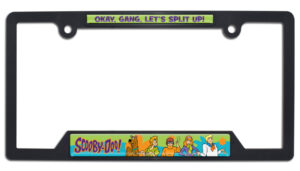 Scooby-Doo Gang Open Corners 2026 License Plate Frame