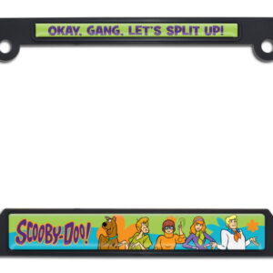 Scooby-Doo Gang Open Corners 2026 License Plate Frame