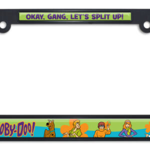 Scooby-Doo Gang Standard 2026 License Plate Frame
