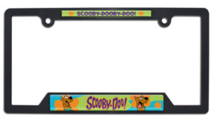 Scooby-Dooby-Doo Open Corners 2026 License Plate Frame