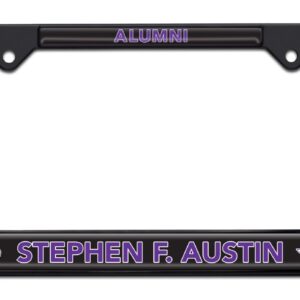 Stephen F. Austin Alumni Black 2026 License Plate Frame
