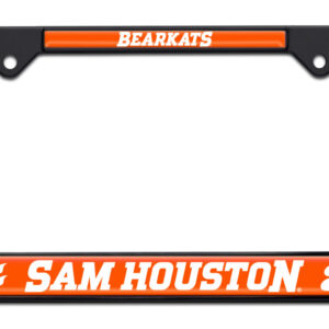 Sam Houston State Black 2026 License Plate Frame