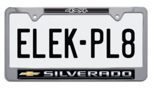 Silverado 4x4 Standard 2026 License Plate Frame
