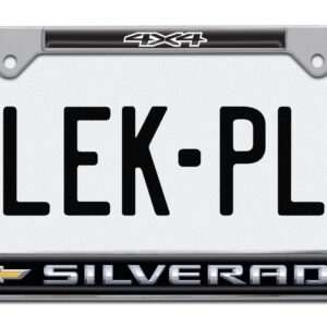 Silverado 4x4 Standard 2026 License Plate Frame