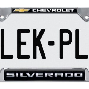Silverado Chevy Open 2026 License Plate Frame