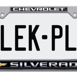 Silverado Chevy Standard 2026 License Plate Frame