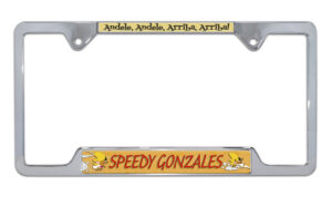 Speedy Gonzales Open Corners 2026 License Plate Frame