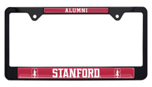 Stanford University Alumni Black 2026 License Plate Frame