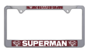 Superman Distressed 2026 License Plate Frame