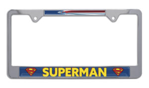 Superman Fly 2026 License Plate Frame