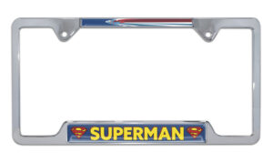 Superman Fly Open Corners 2026 License Plate Frame