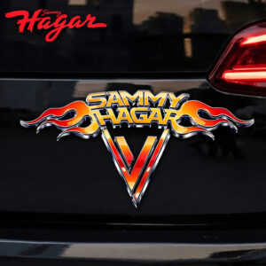 Sammy Hagar Car Name Badge Emblem Version 1