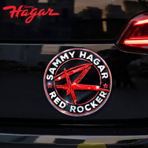 Sammy Hagar Red Rocker Car Name Badge Emblem
