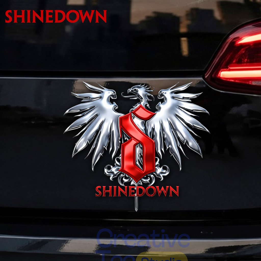 Shinedown Car Name Badge Emblem Version 1 1 Shinedown Car Name Badge Emblem Version 1