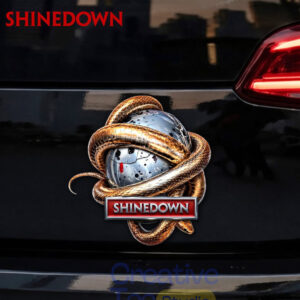 Shinedown Car Name Badge Emblem Version 2