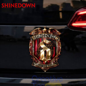 Shinedown Car Name Badge Emblem Version 3