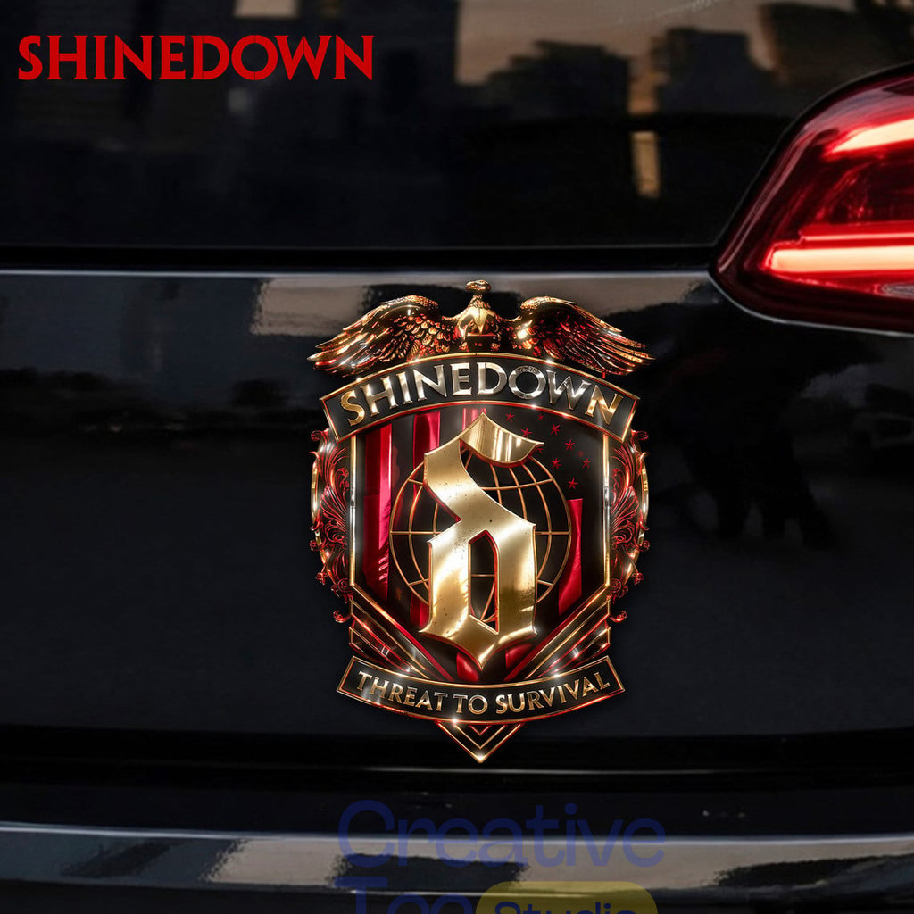 Shinedown Car Name Badge Emblem Version 3 1 Shinedown Car Name Badge Emblem Version 3