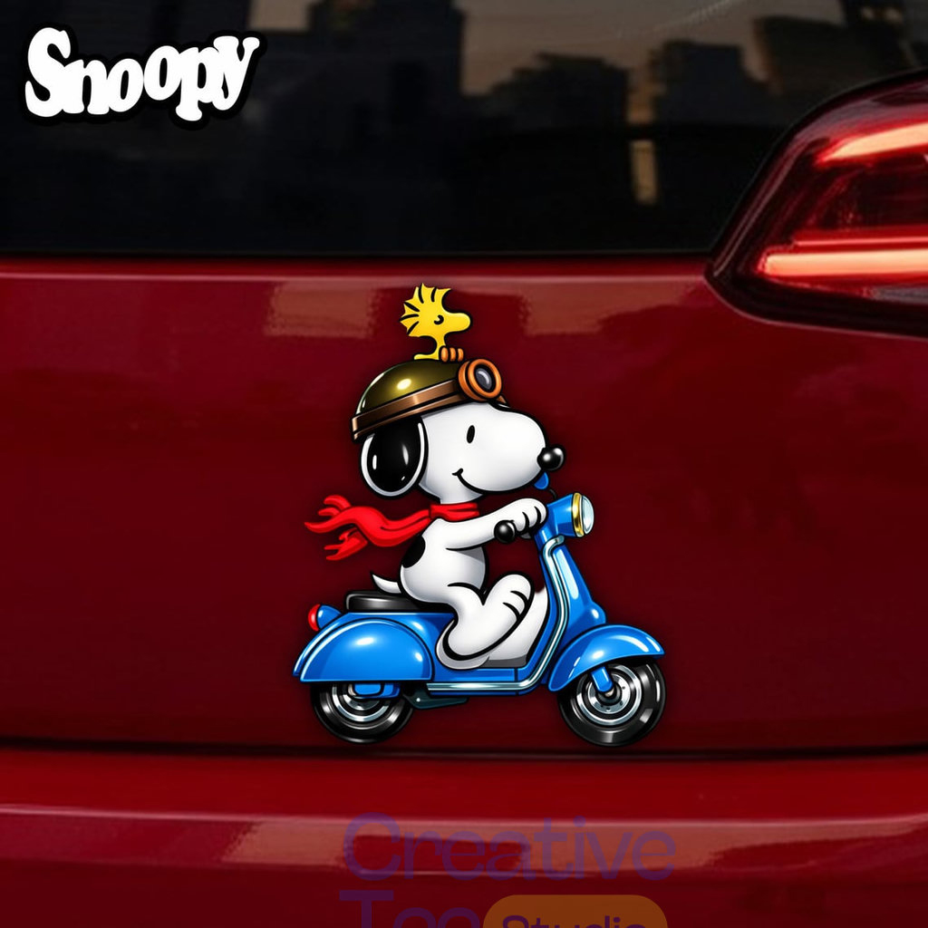 Snoopy Car Name Badge Emblem Version 2 1 Snoopy Car Name Badge Emblem Version 2