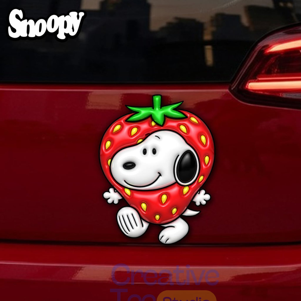 Snoopy Car Name Badge Emblem Version 3 1 Snoopy Car Name Badge Emblem Version 3
