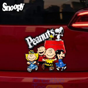 Snoopy Car Name Badge Emblem Version 4