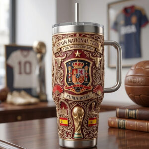 Spain National Football Team Global Soccer Event 2026 Tumbler