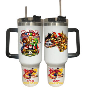 Spain World Cup 2026 Tumbler 40oz