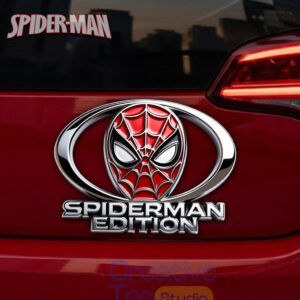 Spider-Man Car Name Badge Emblem Version 2