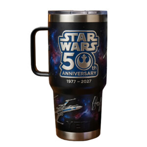 Star Wars 50th Anniversary 1977-2027 Commemorative Tumbler
